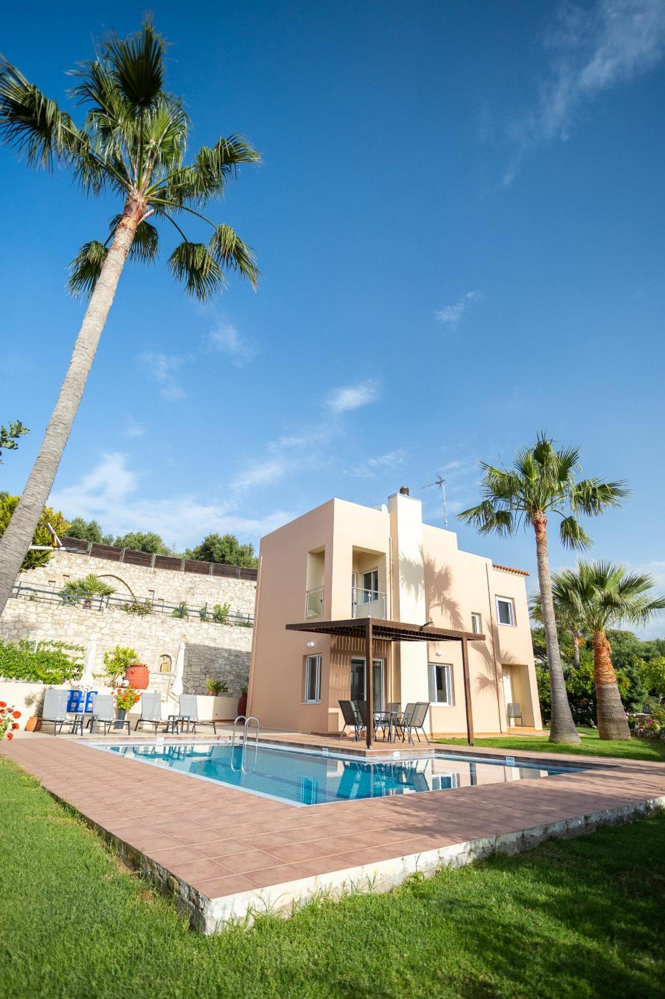 Meliades Villas Agia Marina المظهر الخارجي الصورة